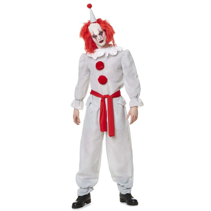 Gruwelijk clown kostuum voor mannen