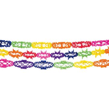 Multikleuren slinger set 3x - 4 m