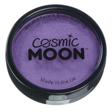 Metallic Gezichts en Lichaamsverf Paarse 26 g Moon Creations