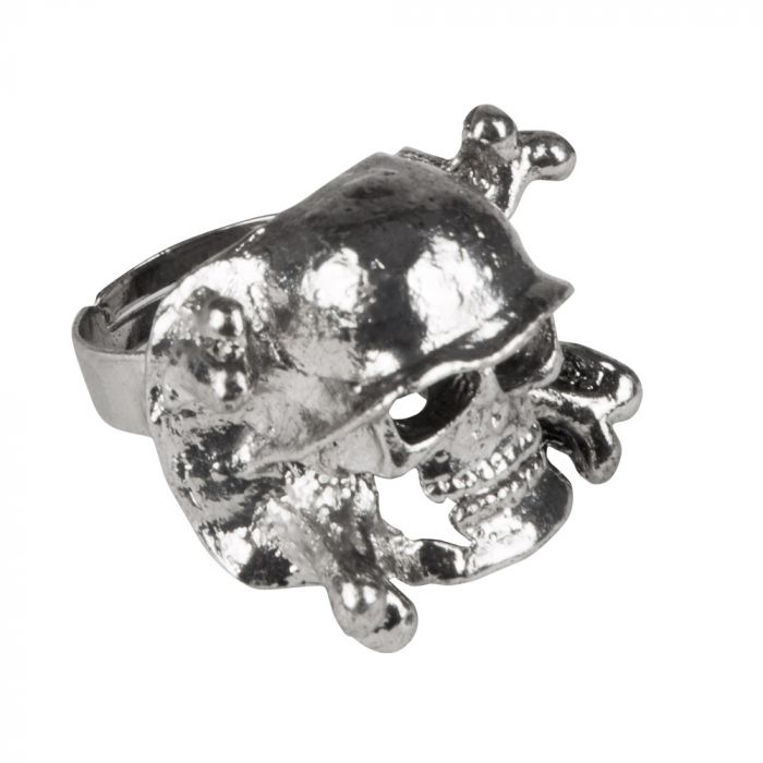 Schedel doodskop ring set 8x - onesize