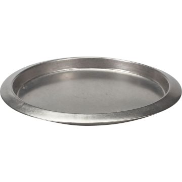 Ronde serveerschaal in roestvrij staal Ø 35 cm