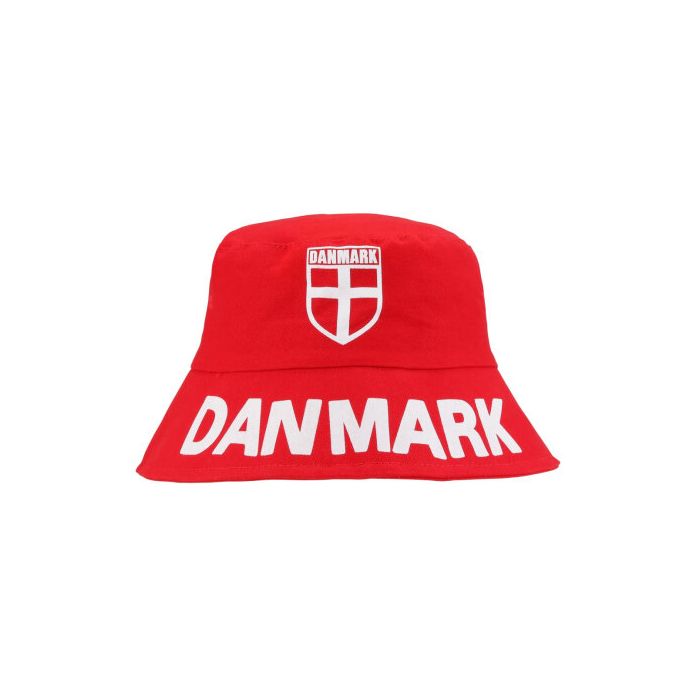 Denmark Bøllehat in Rood En Wit