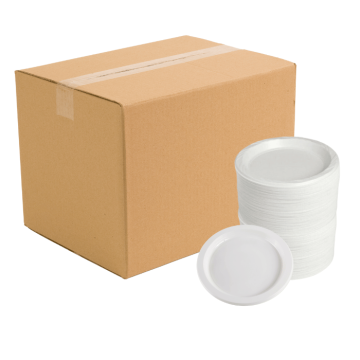 Ø22 cm bord 300x plastic herbruikbaar