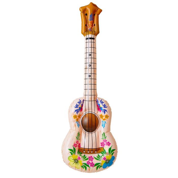 Opblaasbare Hawaii Hula Gitaar - 105 CM