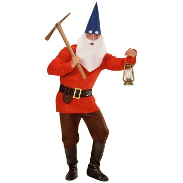 Rood kerstman kostuum voor heren