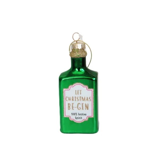 Mini fles ophang voor kerstboom Het Oude Apotheek   
