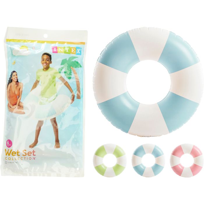 Opblaasring Ø 91 cm in zachte zomertinten