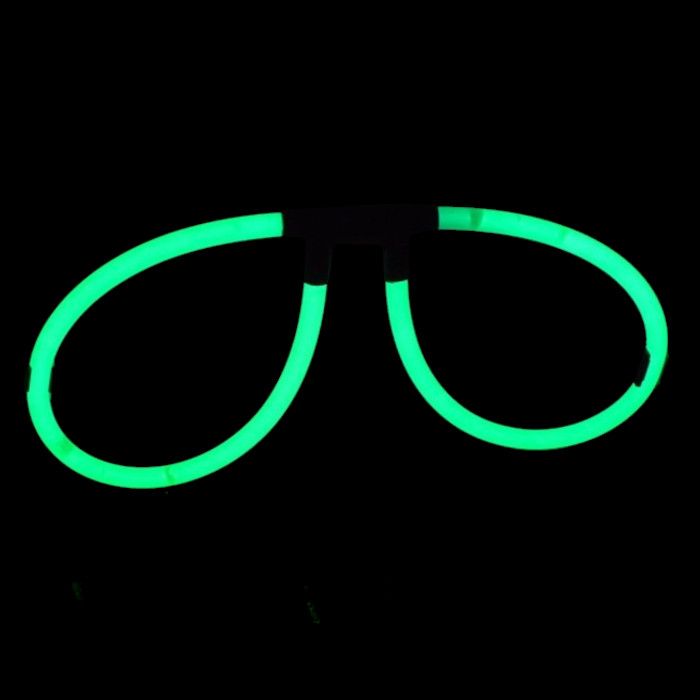 Glowstick brillen groen - onesize
