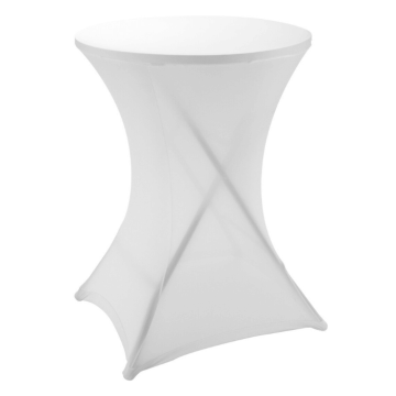 Bar tafelcover wit - 80x110 cm