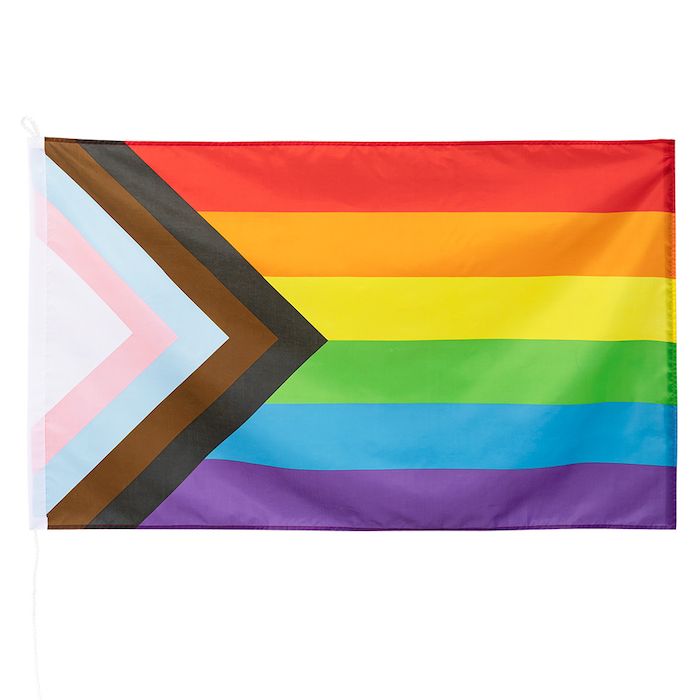 Progress pride vlag - 90x150 cm
