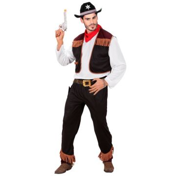 Cowboy Kostuum - 4 delig