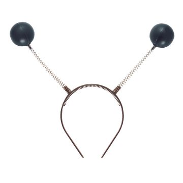 Antenne haarband zwart