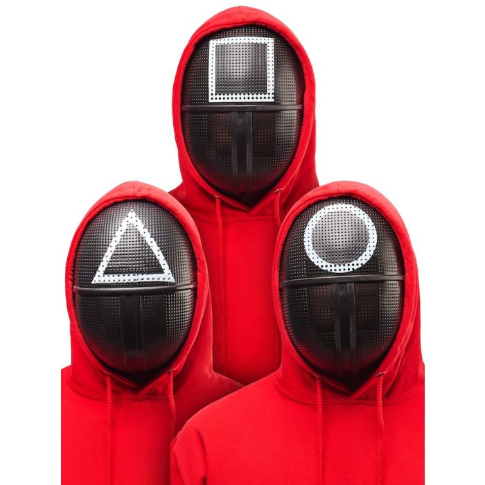 Squid Game® Guard masker set 3-pak