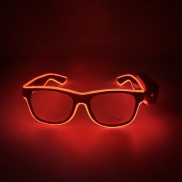 LED-Festbrillen - Rood