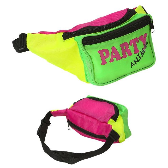 Retro Heuptas in neonkleuren
