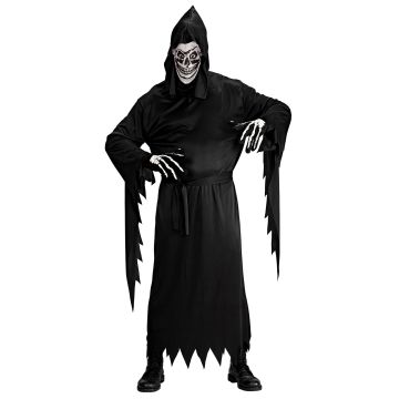 Grim Reaper kostuum in zwart voor heren