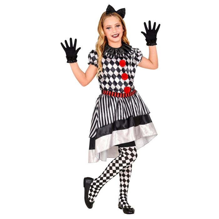 Klassieke harlekijn jurk voor meisjes