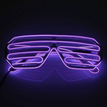 LED-brillen Paarse