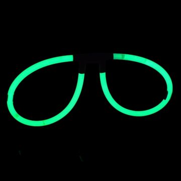 Glowstick brillen groen - onesize