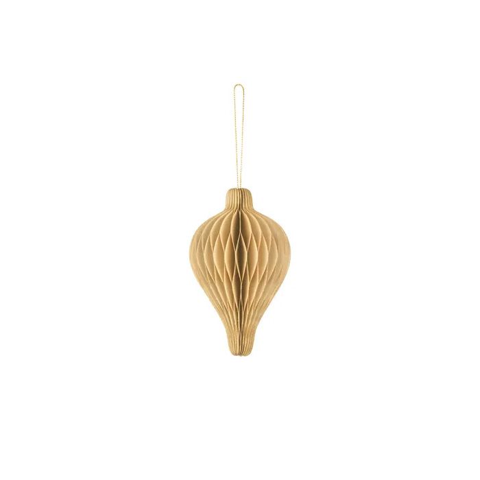 Honeycomb Decoratie in Beige 12x8 cm