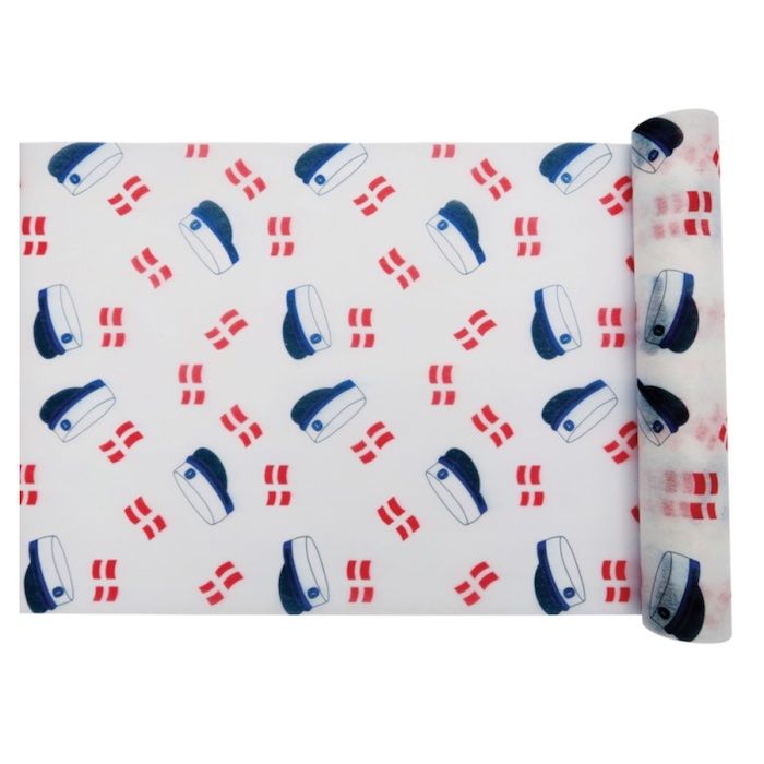 Blauw Student Tafelrunner - 28 cm x 4 m 