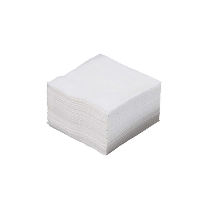 Witte servetten 2-lags 100x - 24x24 cm