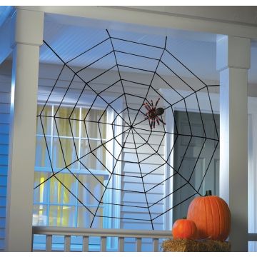 Groot Spinnenweb in Touw - 152 cm