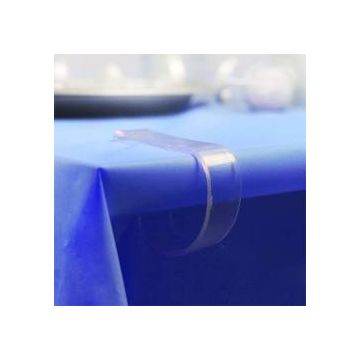 Tafelclips 2x in helder plastic