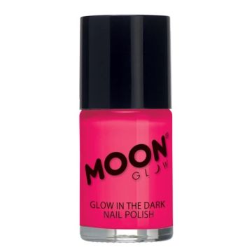 Glow-in-the-Dark Nagellak Roze 14 ml Moon Creations