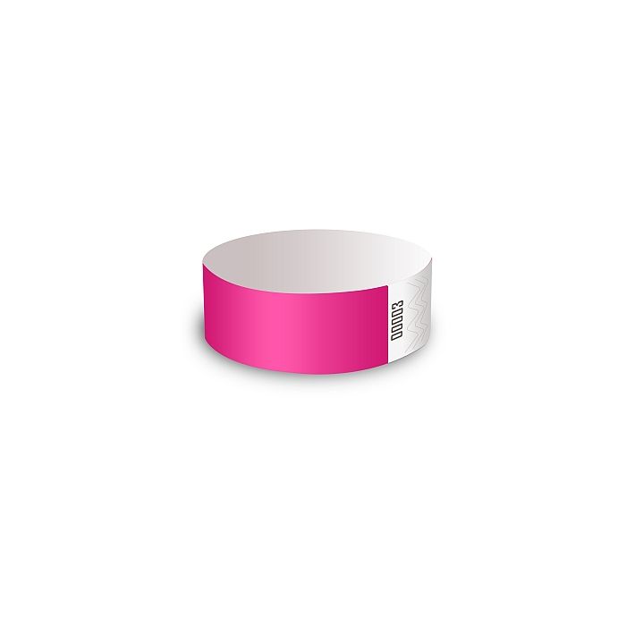 100x toegangspolsbandjes zonder bedrukking - Roze