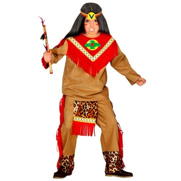 Indianen kostuum voor jongens - 3 delen