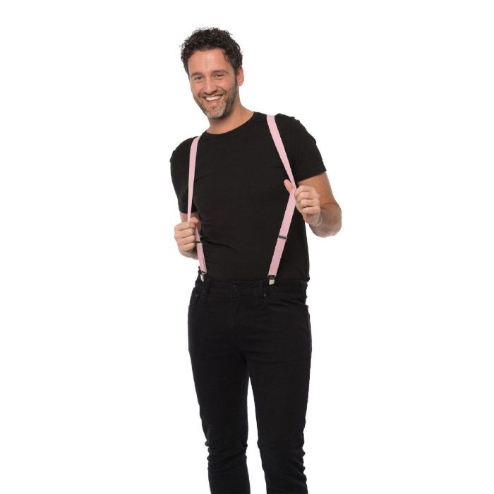 Bretels roze one-size unisex