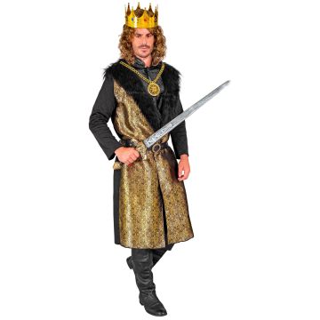 Middeleeuwse koning kostuum voor heren