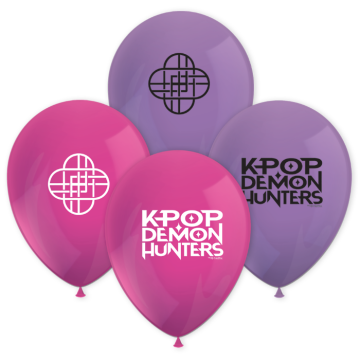 K-Pop Demon Hunters ballonnen 8x - 31 cm 