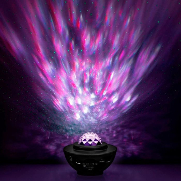 LED-lamp galaxy sterrenhemel 16,5x11,5 cm 