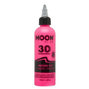 Neon UV Textielverf Pink 125 ml Moon Creations