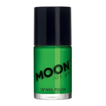 Neon UV nagellak intens groen Moon Creations - 14 ml 