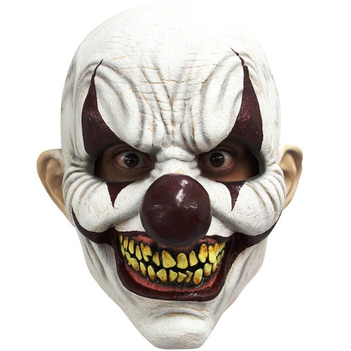 Enge duivelse clownmasker