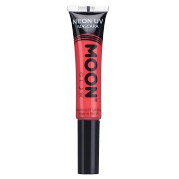 Neon UV Mascara Intens Rode 15 ml Moon Creations