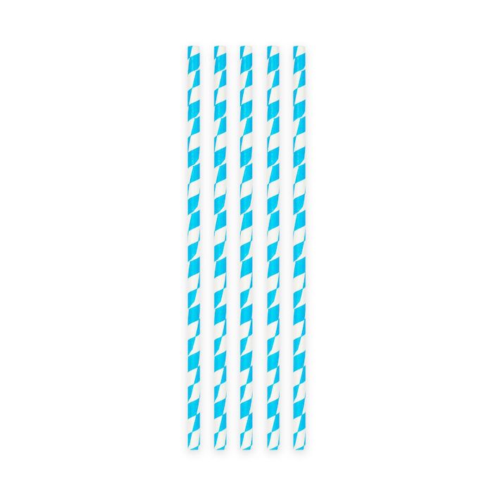 Oktoberfest papieren rietjes 20x - 197x6 mm