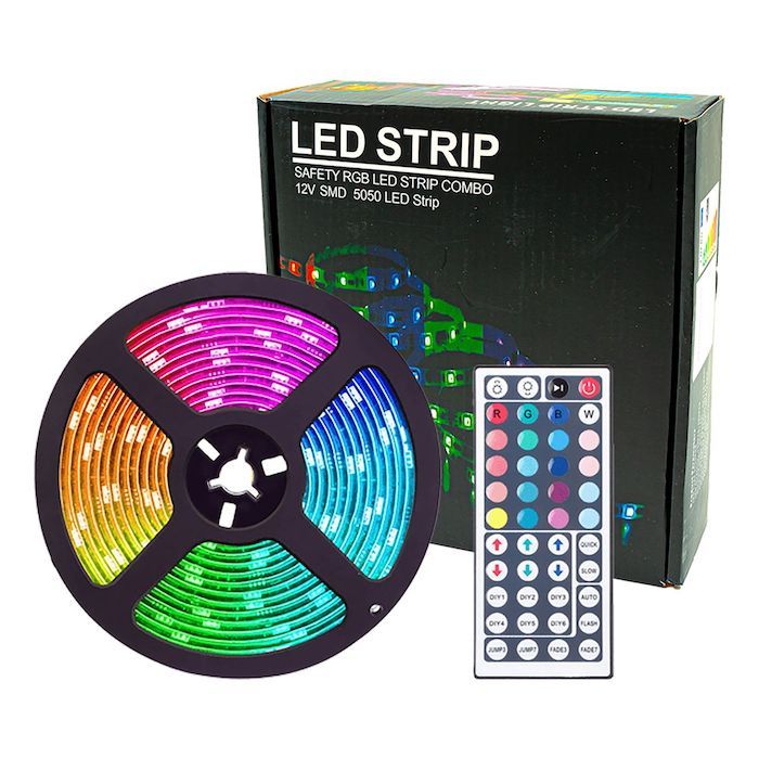 LED-strip 10 meter Incl. Afstandsbediening voor Kleurverandering
