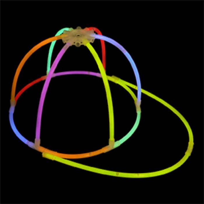 Pet met 20x glowsticks