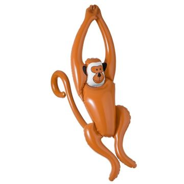 Opblaasbare zwaaiende aap - 90 cm