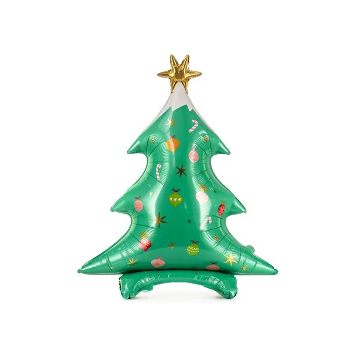 Kerstboom Ballon van Folie - 78x94 cm