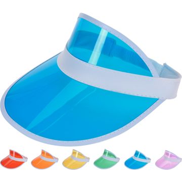 Transparant zonnescherm met elastische band