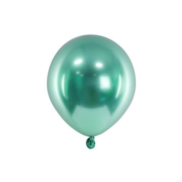 Groene Chrome mini ballonnen 50x