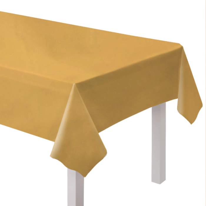 Gouden papieren tafelkleed - 120x180 cm