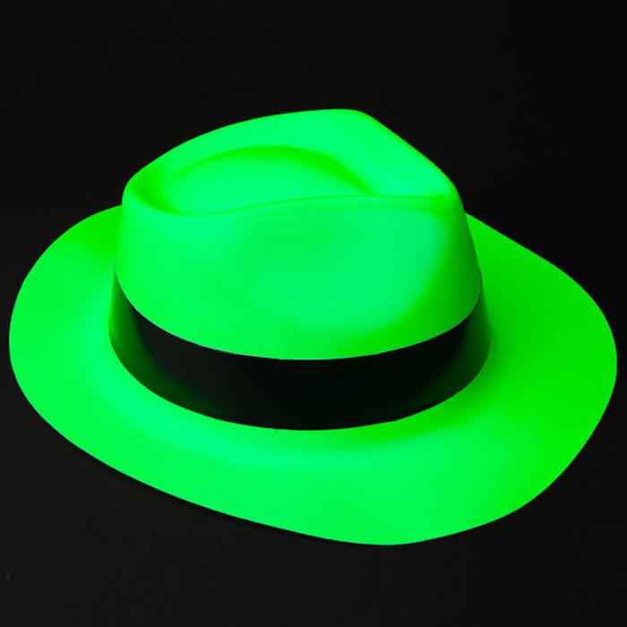 UV Hoed groen neon