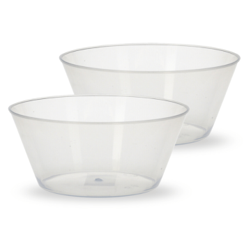 750 ml plastic kom 2x herbruikbaar
