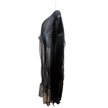De man met de zeis halloween, gloeiende ogen - 185 cm
